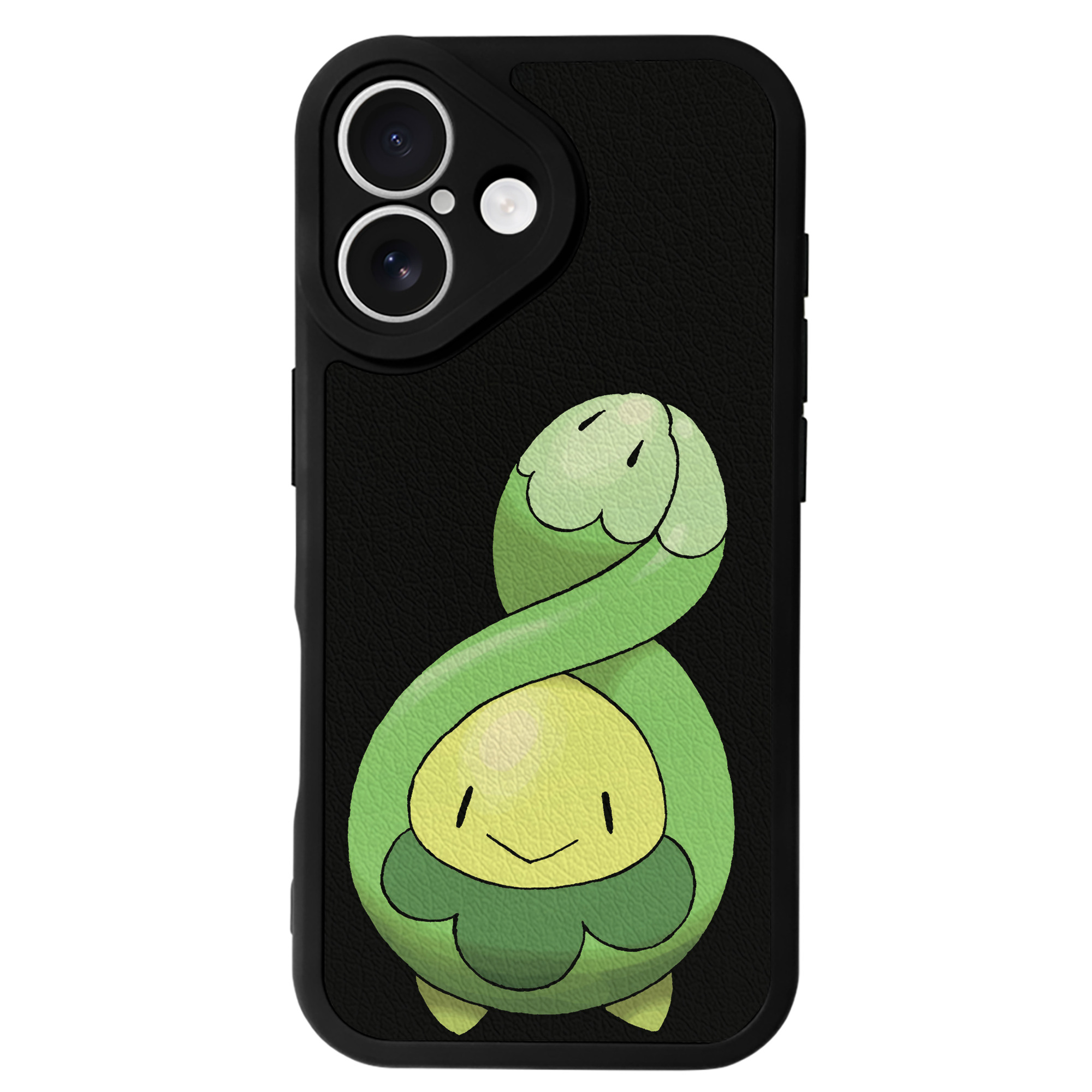 （画像用） ポケットモンスター Pokémon 【iPhone 16シリーズ対応】シリコンスマホケース（レザー調） 材質：シリコン
